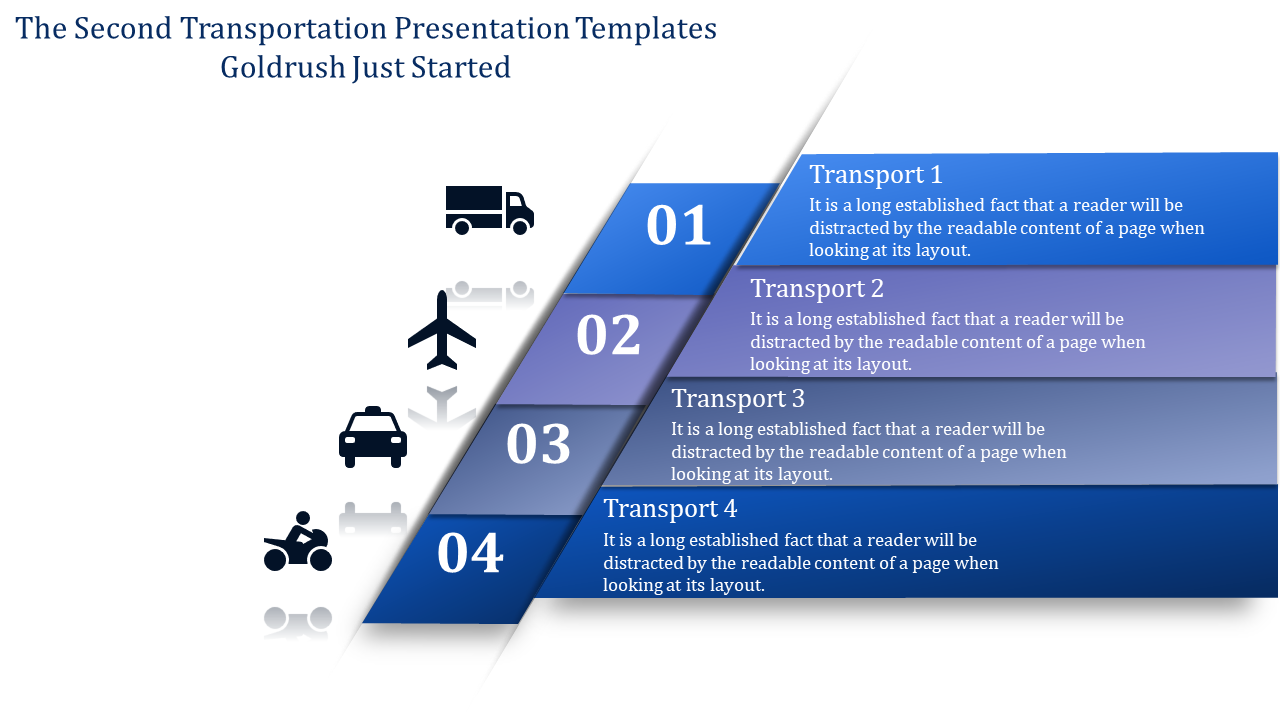 transportation presentation templates-The Second Transportation Presentation Templates Goldrush Just Started